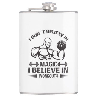 I Don’t Believe in Magic Hip Flask