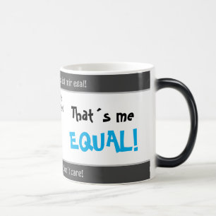 I don´t care - silly translated German saying! Magic Mug