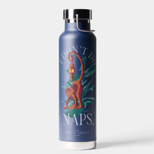 I Don’t Do Naps Monkey - The White Lotus Water Bottle