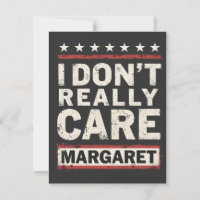 I Don’t Really Care Margaret J.D. Vance VP Humour