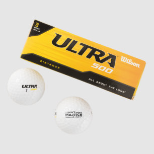 I Don’t Speak Politics Wanna Talk Sports Golf Balls