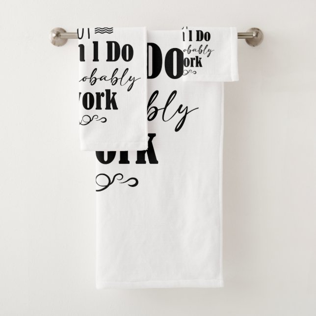 I Don't Always Tolerate Stupid People  Bath Towel Set (Insitu)