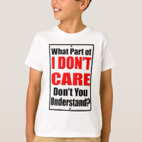 I Don't Care