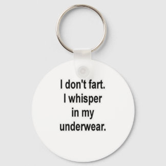 I don't fart keychain