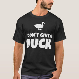 I Dont Give A Duck black labradors beagle T-Shirt