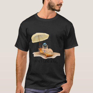 I Dont Give A Pug Classic - Funny Summer Dog Clas T-Shirt