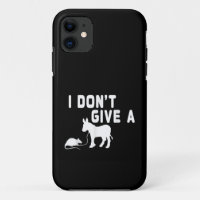 I don't give a Rat gift funny Donkey, Animal Joke 