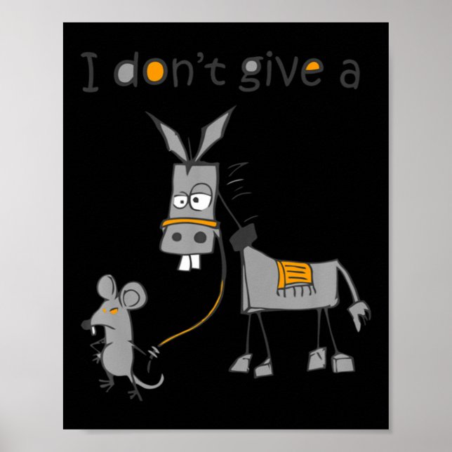 I Dont Give A Rats Jack  Poster (Front)