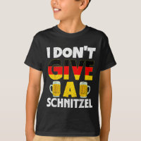 I Dont Give A Schnitzel Festival Beer Drinker