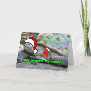 I don't have a chimney, Santa! Holiday Card