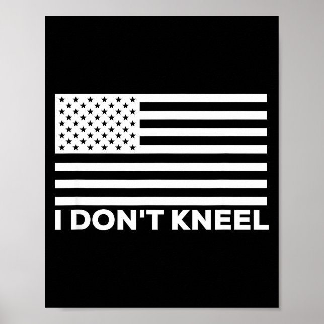 I Don't Kneel  Poster (Front)