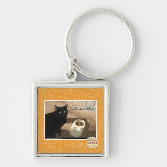 I don't know you cared keychain (Front)