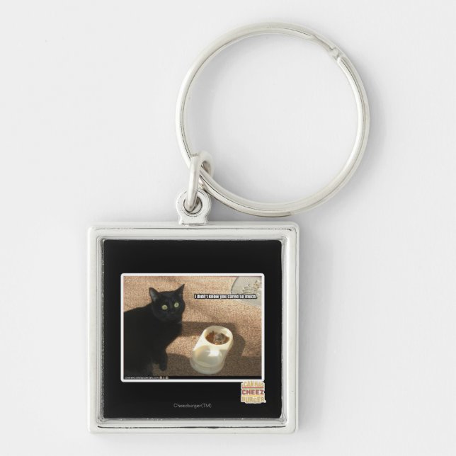 I don't know you cared keychain (Front)