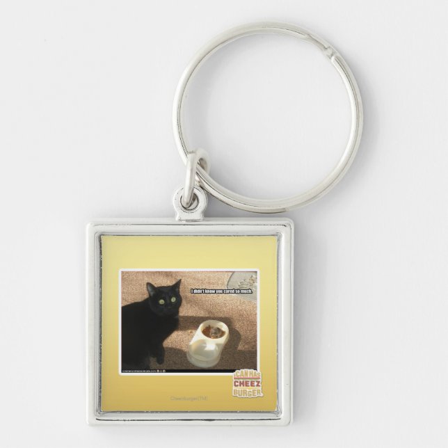 I don't know you cared keychain (Front)