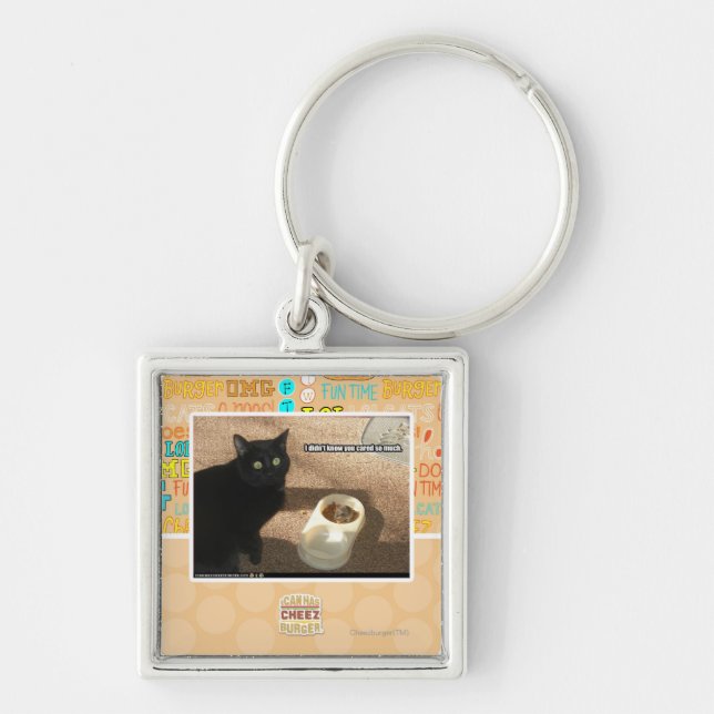 I don't know you cared keychain (Front)