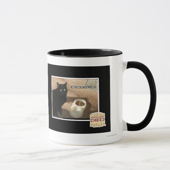 I don't know you cared mug (Right)