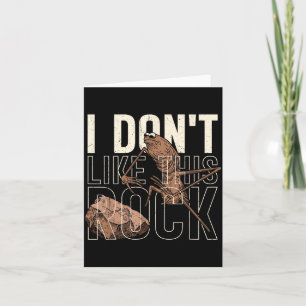 I Don't Like This Rock Marcus The Worm Meme Funny Card