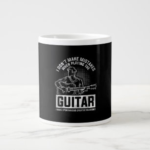 I Don't Make Mistakes When Playing The Guitar Large Coffee Mug