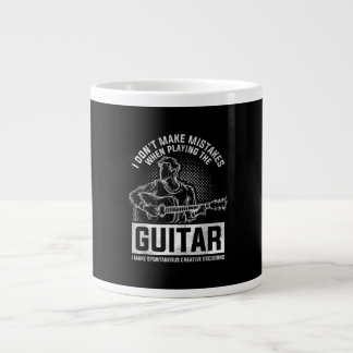 I Don't Make Mistakes When Playing The Guitar Large Coffee Mug