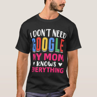 I Don't Need Google, Mother's Day Shirt