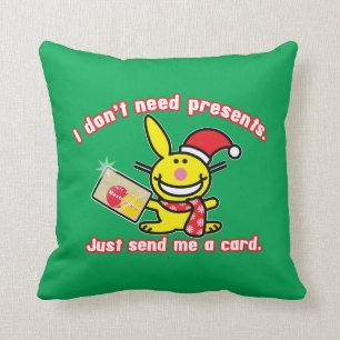 I Don't Need Presents Throw Pillow