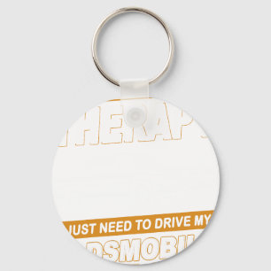 I DON'T NEED THERAPY 1987 Oldsmobile Cutlass Supre Keychain