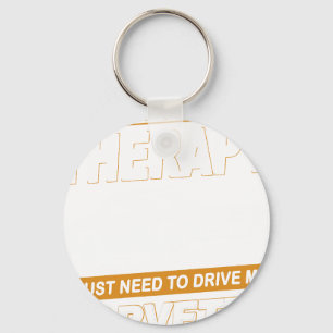I DON'T NEED THERAPY Chevrolet Corvette 1976 Keychain
