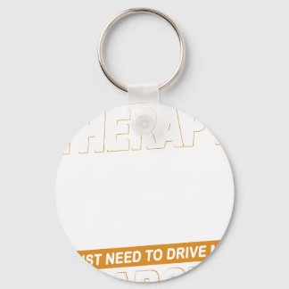 I DON'T NEED THERAPY Dodge Charger 1971 Keychain