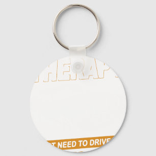 I DON'T NEED THERAPY Ford Mustang 1977 Cobra 2 Keychain