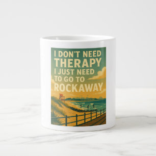 I don't need therapy, I just need Rockaway Large Coffee Mug