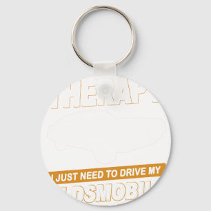 I DON'T NEED THERAPY Oldsmobile Cutlass 1970 Keychain