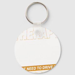 I DON'T NEED THERAPY Porsche 911 Carrera Rs 2.7 Keychain
