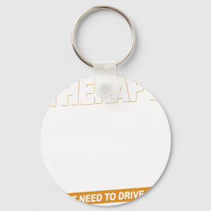 I DON'T NEED THERAPY Volkswagen Camper Van 2 Keychain