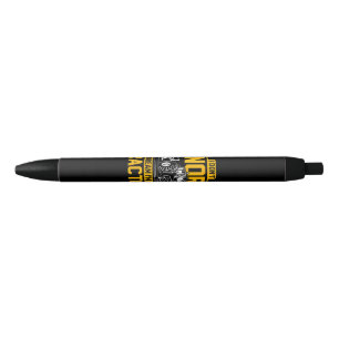 I Don't Snore I Dream I'm A Tractor - Funny Farmer Black Ink Pen