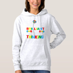 I Don't Speak Much because I'm Brilliant and I'm b Hoodie
