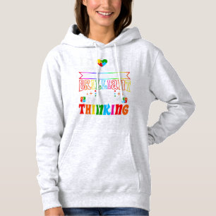 I Dont Speak Much Because I'm Brilliant Busy Think Hoodie