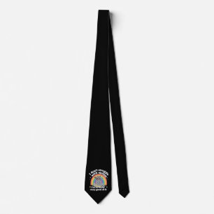 I Dont Struggle With Autism Autistic Funny Raccoon Tie