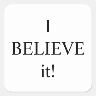 I doubt it Thunder_Cove   Square Sticker