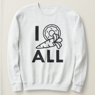 I Doughnut Carrot All Sweatshirt