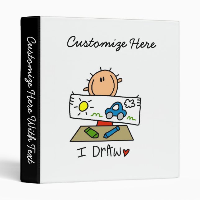 I Draw Binder (Front/Spine)