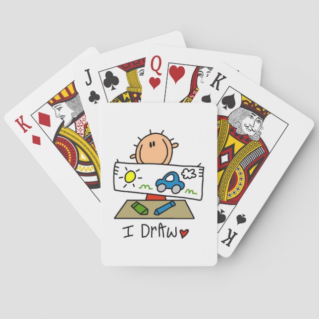 I Draw Playing Cards (Back)