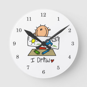 I Draw Round Clock