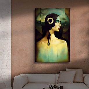 I Dream of a Lady Canvas Print