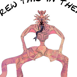 I drew this in therapy, right before I escaped.... T-Shirt