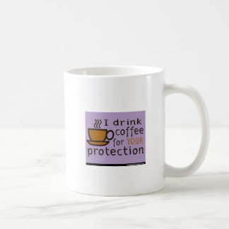 I drink coffee mug