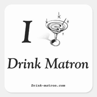 I Drink Matron Stickers