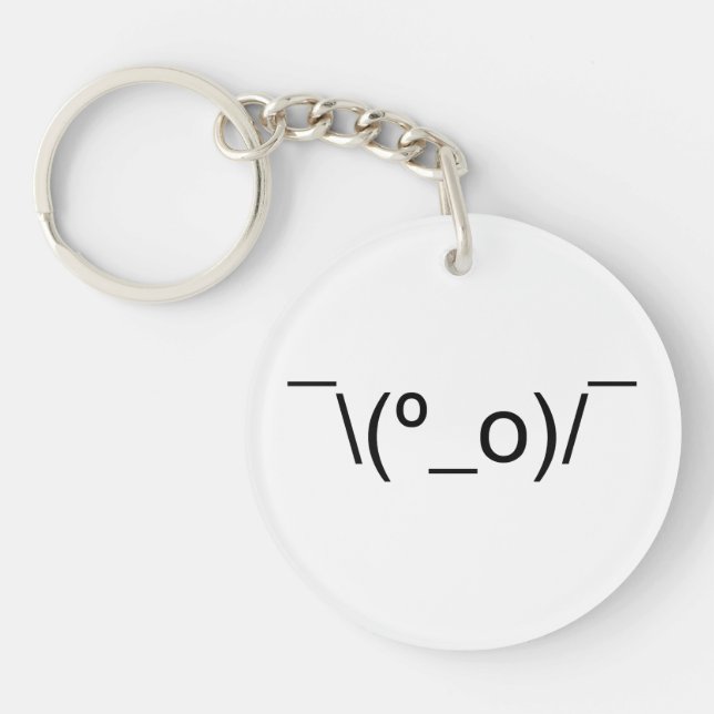 I Dunno LOL\\(º_o)/° Emoticon Japonais Kaomoji (Devant)