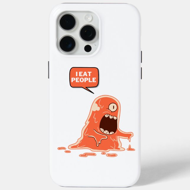i eat people Case-Mate iPhone case (Back)