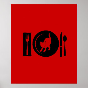 I eat ... poster