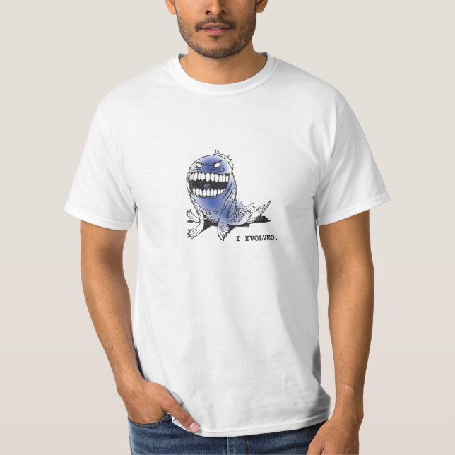 I Evolved. T-Shirt (Front)